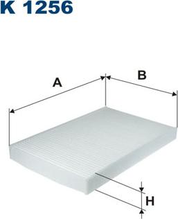 Filtron K1256 - Filtre, air de l'habitacle cwaw.fr