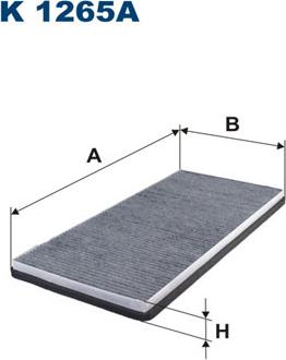 Filtron K1265A - Filtre, air de l'habitacle cwaw.fr