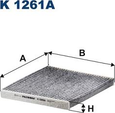 Filtron K 1261A - Filtre, air de l'habitacle cwaw.fr