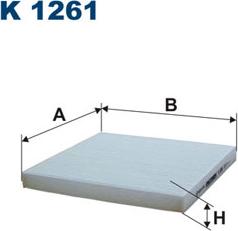 Filtron K1261 - Filtre, air de l'habitacle cwaw.fr