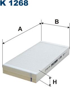 Filtron K1268 - Filtre, air de l'habitacle cwaw.fr