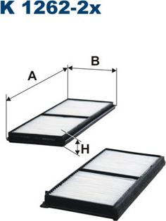 Filtron K1262-2x - Filtre, air de l'habitacle cwaw.fr