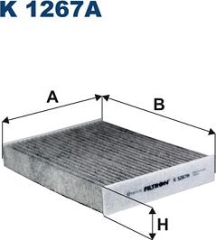 Filtron K1267A - Filtre, air de l'habitacle cwaw.fr