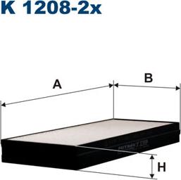 Filtron K1208-2x - Filtre, air de l'habitacle cwaw.fr