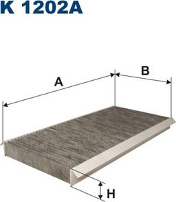 Filtron K1202A - Filtre, air de l'habitacle cwaw.fr