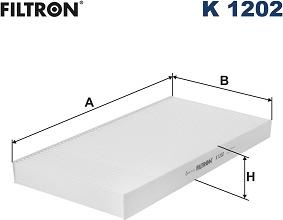 Filtron K1202 - Filtre, air de l'habitacle cwaw.fr