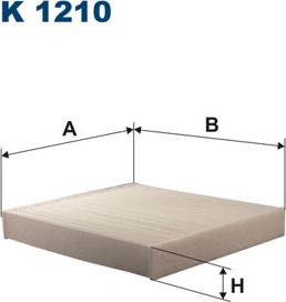 Filtron K1210 - Filtre, air de l'habitacle cwaw.fr