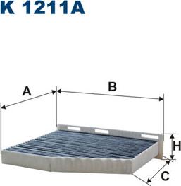 Filtron K1211A - Filtre, air de l'habitacle cwaw.fr