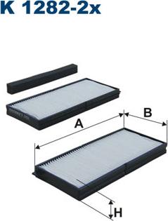 Filtron K1282-2x - Filtre, air de l'habitacle cwaw.fr