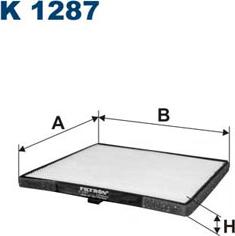 Filtron K1287 - Filtre, air de l'habitacle cwaw.fr