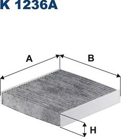 Filtron K 1236A - Filtre, air de l'habitacle cwaw.fr