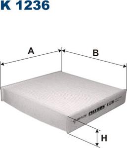 Filtron K1236 - Filtre, air de l'habitacle cwaw.fr