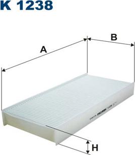 Filtron K1238 - Filtre, air de l'habitacle cwaw.fr