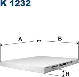 Filtron K1232 - Filtre, air de l'habitacle cwaw.fr