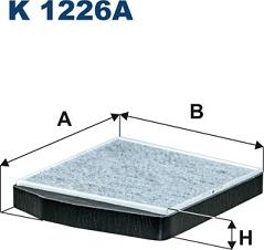 Filtron K1226A - Filtre, air de l'habitacle cwaw.fr