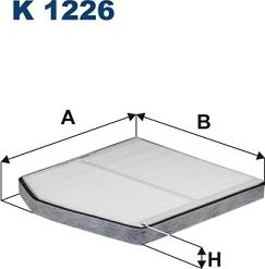 Filtron K1226 - Filtre, air de l'habitacle cwaw.fr