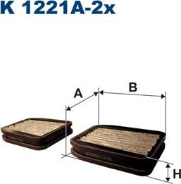 Filtron K1221A-2x - Filtre, air de l'habitacle cwaw.fr