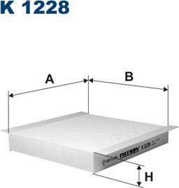 Filtron K1228 - Filtre, air de l'habitacle cwaw.fr