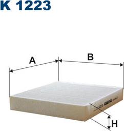 Filtron K1223 - Filtre, air de l'habitacle cwaw.fr