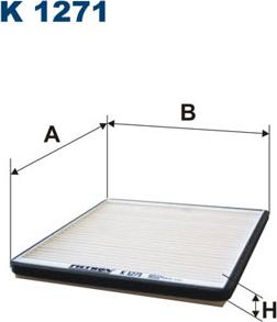 Filtron K1271 - Filtre, air de l'habitacle cwaw.fr