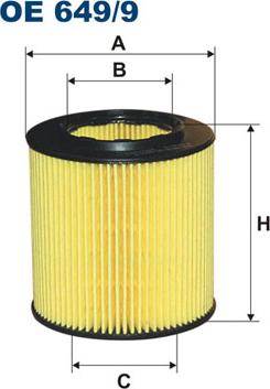 Filtron OE649/9 - Filtre à huile cwaw.fr