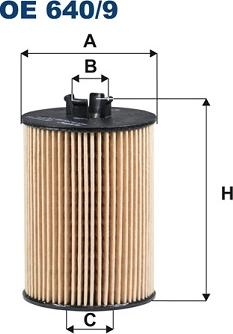 Filtron OE640/9 - Filtre à huile cwaw.fr