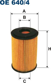 Filtron OE640/4 - Filtre à huile cwaw.fr