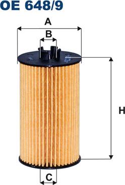 Filtron OE648/9 - Filtre à huile cwaw.fr