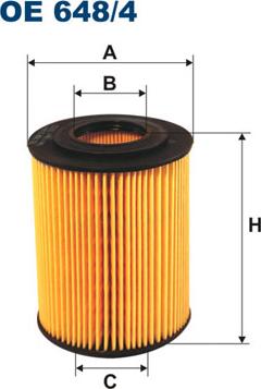 Filtron OE648/4 - Filtre à huile cwaw.fr