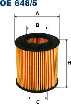 Filtron OE648/5 - Filtre à huile cwaw.fr