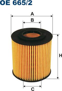 Filtron OE665/2 - Filtre à huile cwaw.fr