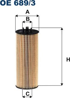 Filtron OE 689/3 - Filtre à huile cwaw.fr