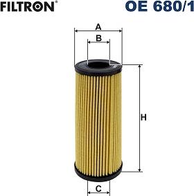 Filtron OE 680/1 - Filtre à huile cwaw.fr