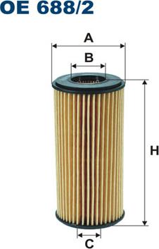 Filtron OE688/2 - Filtre à huile cwaw.fr