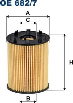 Filtron OE 682/7 - Filtre à huile cwaw.fr