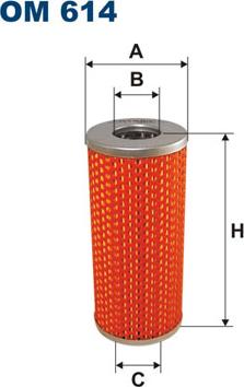 Filtron OM614 - Filtre à huile cwaw.fr