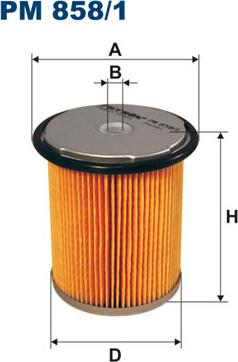 Filtron PM858/1 - Filtre à carburant cwaw.fr