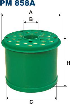 Filtron PM858A - Filtre à carburant cwaw.fr