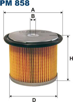 Filtron PM858 - Filtre à carburant cwaw.fr