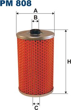 Filtron PM808 - Filtre à carburant cwaw.fr