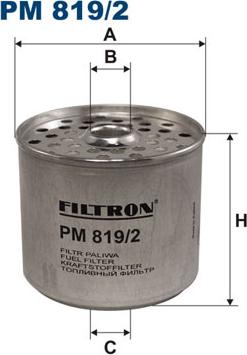 Filtron PM819/2 - Filtre à carburant cwaw.fr