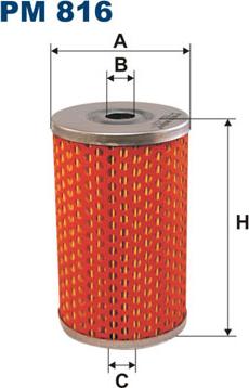 Filtron PM816 - Filtre à carburant cwaw.fr