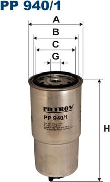 Filtron PP940/1 - Filtre à carburant cwaw.fr