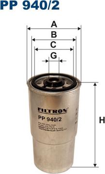 Filtron PP940/2 - Filtre à carburant cwaw.fr