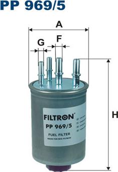 Filtron PP969/5 - Filtre à carburant cwaw.fr