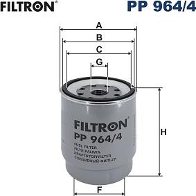 Filtron PP 964/4 - Filtre à carburant cwaw.fr