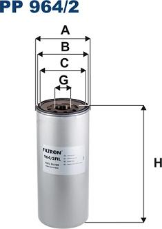 Filtron PP964/2 - Filtre à carburant cwaw.fr