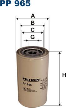 Filtron PP965 - Filtre à carburant cwaw.fr