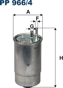 Filtron PP966/4 - Filtre à carburant cwaw.fr