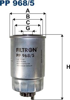 Filtron PP968/5 - Filtre à carburant cwaw.fr